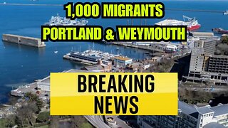 🔴URGENT🔴 THE MIGRANT BARGE IS HERE NOW!