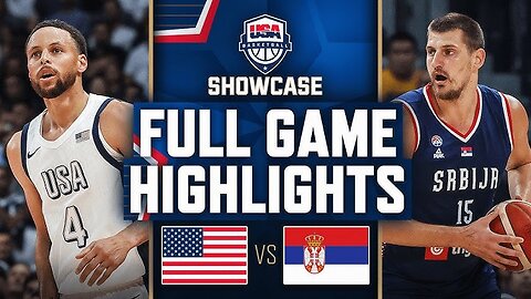 Serbia vs. United States Highlights | USA Basketball Showcase