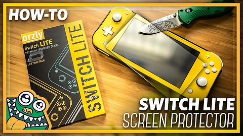 Nintendo Switch Lite Screen Protector - Orzly 4-Pack - How-to + GIVEAWAY!