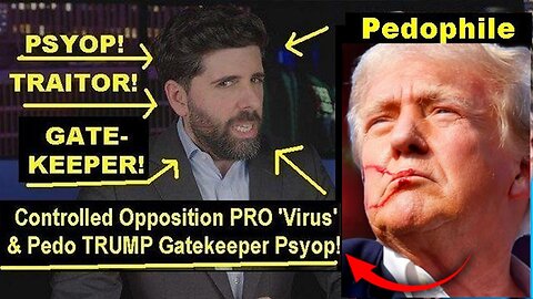'The People's Voice' is another Controlled Opposition PRO PEDOPHILE TRUMP Gatekeeper!