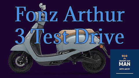 Arthur 3 from Fonz Moto test drive