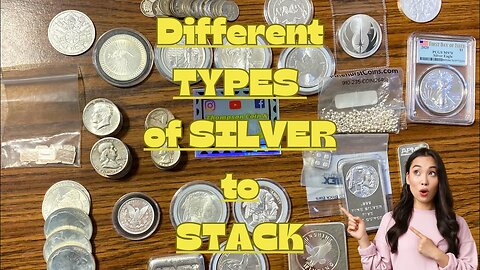 🤑 Different TYPES of SILVER to STACK!!