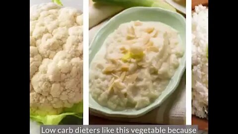 Low Carb Foods & Drinks That Can Cause Bloating - Cauliflower #shorts