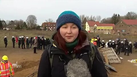 Lützerath: Wie sich eine Grünen–Abgeordnete im GEZ-TV um Kopf und Kragen redet – phänomenal