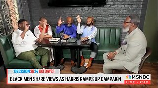 MSNBC talk to black men about the upcoming election