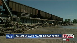 Concerns Over Platte River Bridge Debris