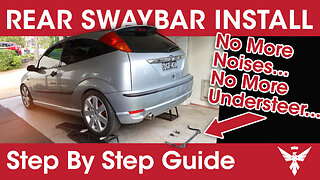 Sway Bar Replacement - Eliminating Bushing Noise, Understeer - Ford Focus Mk1