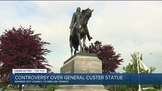 Controversy over General Custer statue