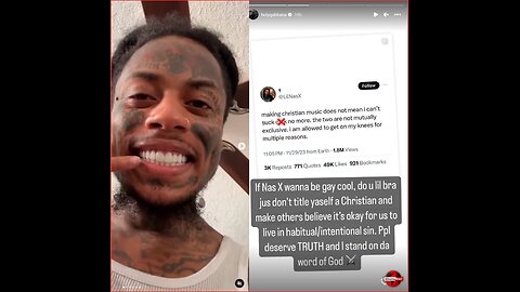 Pastor John Gabanna Stands up For Jesus! Can Lil Nas X come to Christ?