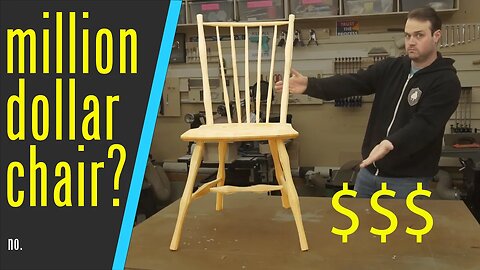 Windsor Chair made from 2x4 scraps