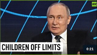 Russia tolerant towards gays, but ‘don’t touch the kids’ - Putin