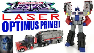 Transformers Legacy - Laser Optimus Prime Review