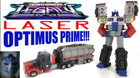 Transformers Legacy - Laser Optimus Prime Review