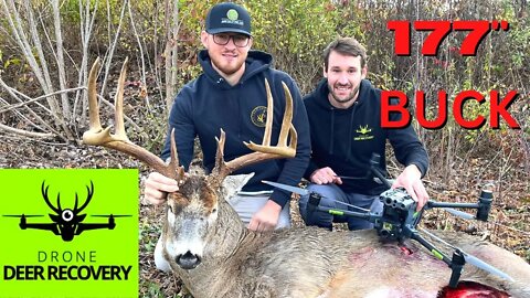 177" Buck Recovered using Drone DJI Matrice 30t: Drone Deer Recovery