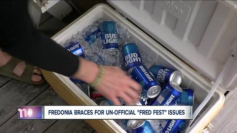 Fred Fest concerns in Fredonia