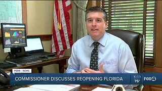 Commissioner Discusses reopening Florida