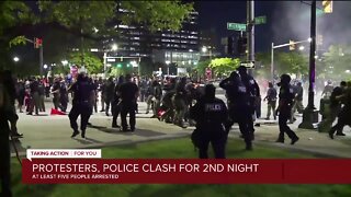 Protesters, DPD Clash for 2nd Straight Night