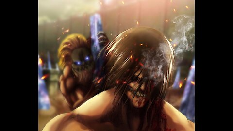 Eren Attack Titan Vs Porco Galliard Jaw Titan