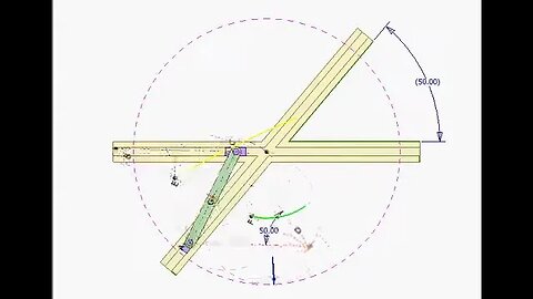 3177 Straight line drawing mechanism 1