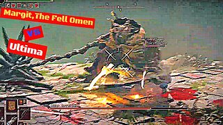 Margit, The Fell Omen vs Ultima Elden Ring (hilarious)