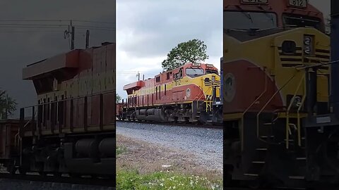 Florida East Coast Railroad FEC 103 with GP38 510 Port Orange Florida May 6 2023 #railfanrob #fec510