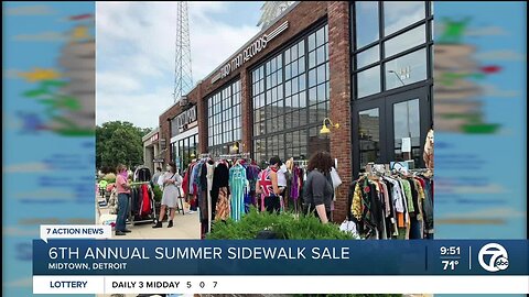 Annual Summer Sidewalk Sale