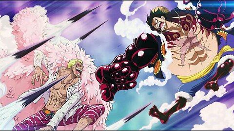 Best Anime Fight - Luffy vs Doflamingo