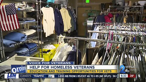 Help For Homeless Veterans Education and Training