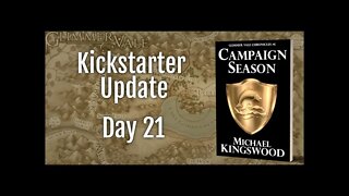 Kickstarter Update - Day 21