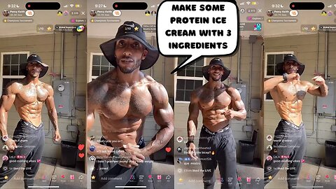 PERCY KEITH WITH SOME PROTEIN POWDER HACKS! HOW TO STEADILY PROGRESS IN THE GYM + HIS CURRENT SPLIT