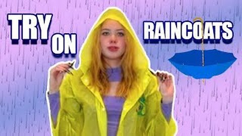Rainy Day Runway: Stylish Raincoat Try-On Haul