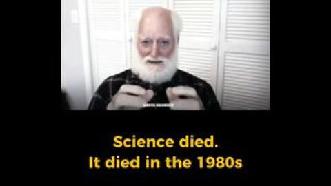 SCIENCE DIED in the 1980's