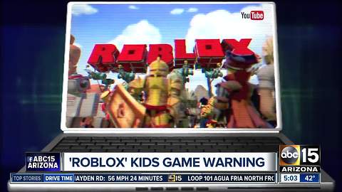 Officials warning parents about Roblox game for kids