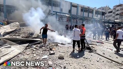 Destruction and body parts’: Displaced Gazans killed in Israeli attack on U.N. school