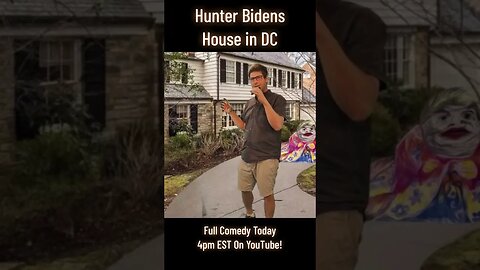 Interviewing Hunter Biden in front of his DC House