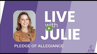 Julie Green subs PLEDGE OF ALLEGIANCE