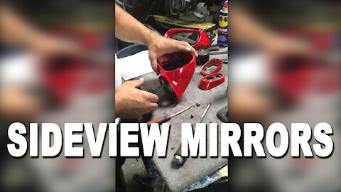 Side Rear View Mirror Replacement (Gutting) - 1991 Acura NSX