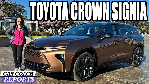 The 2025 Toyota Crown Signia 2-Row Midsize Luxury Is a SUV OR Wagon?
