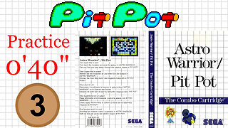 Pit Pot [SMS] Practice [40"984] 3rd place🥉 | SEGA Master System