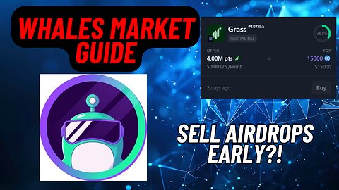 COMPLETE Whales Market Airdrop Guide