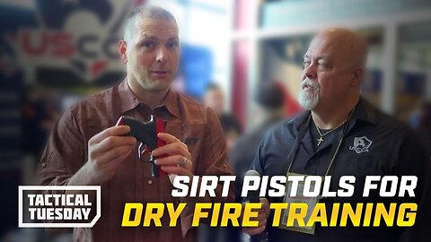 How To Train With A SIRT Pistol: Dry Fire Training At Home (Tactical Tuesday)