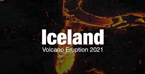 Volcano Eruption in Iceland 2021! Cinematic Drone Footage
