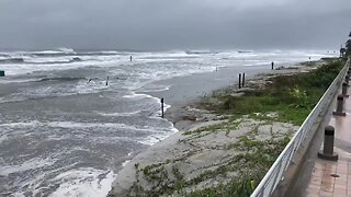 Daytona Beach storm surge, erosion