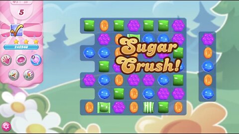 Candy Crush Saga | Level 35 | NO BOOSTERS | 3 STARS | PASSED ON FIRST TRY! | 329400 🦄