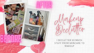 Makeup Declutter