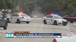Deputies: Baby without car seat falls out of SUV in Florida, hit by truck