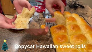 Copycat Kings Hawaiian sweet rolls#HawaiianSweetRollRecipe￼