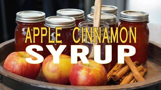 Apple Cinnamon Syrup Recipe