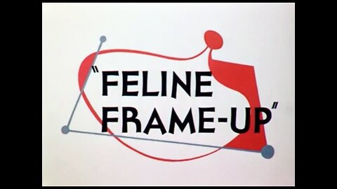 1954, 2-13, Looney Tunes, Feline Frame-Up