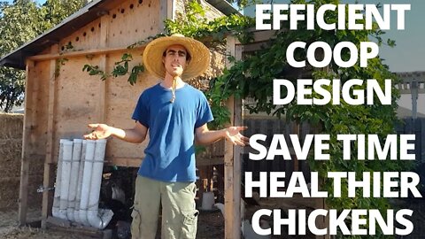 How to Design a Chicken Coop: Automatic Food & Water, Easy to Clean